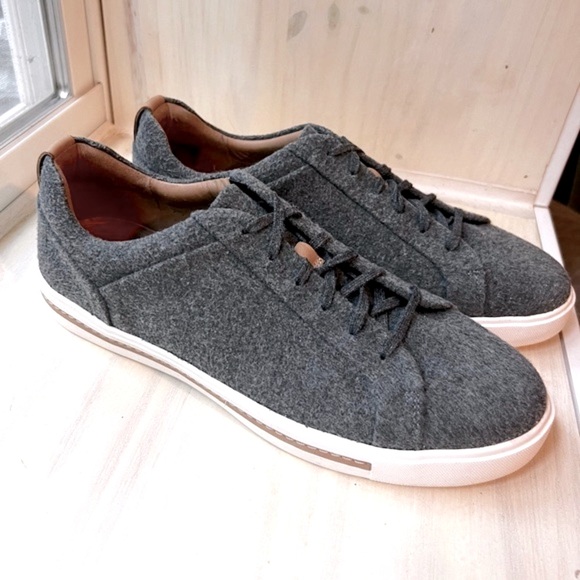 Unstructured by Clarks Un Maui Gray Lace Up Sneakers Women’s 11, Eu size 42.5 - Picture 1 of 10
